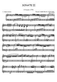Sonate N°2 I. Allegro moderato -